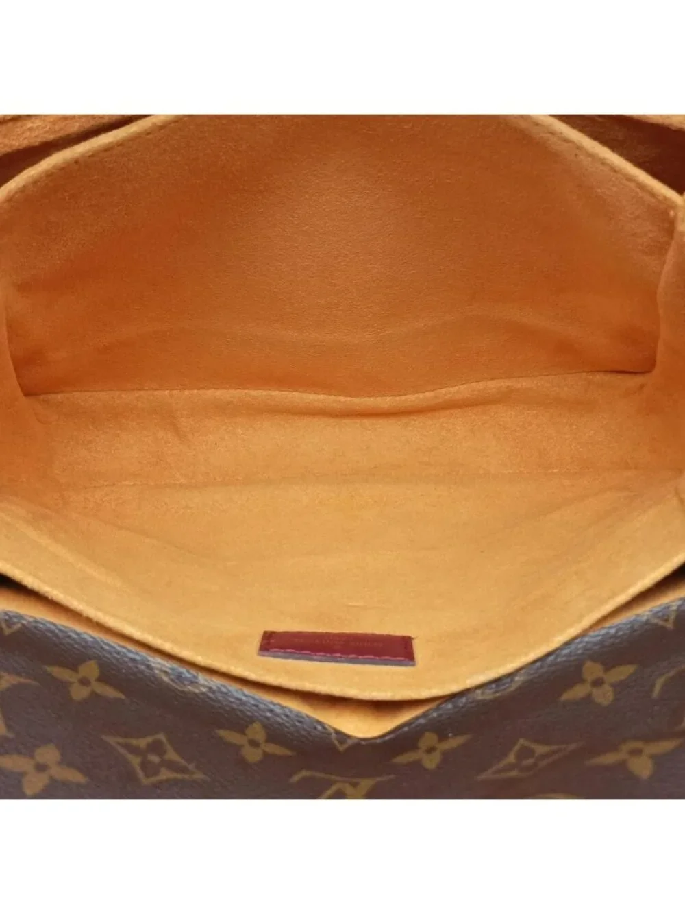 Louis Vuitton Pochette Metis Monogram Brown Canvas Handbag